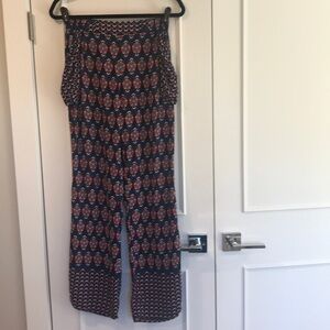 Varga Bojo Printed Wide Legged Pants M EUC